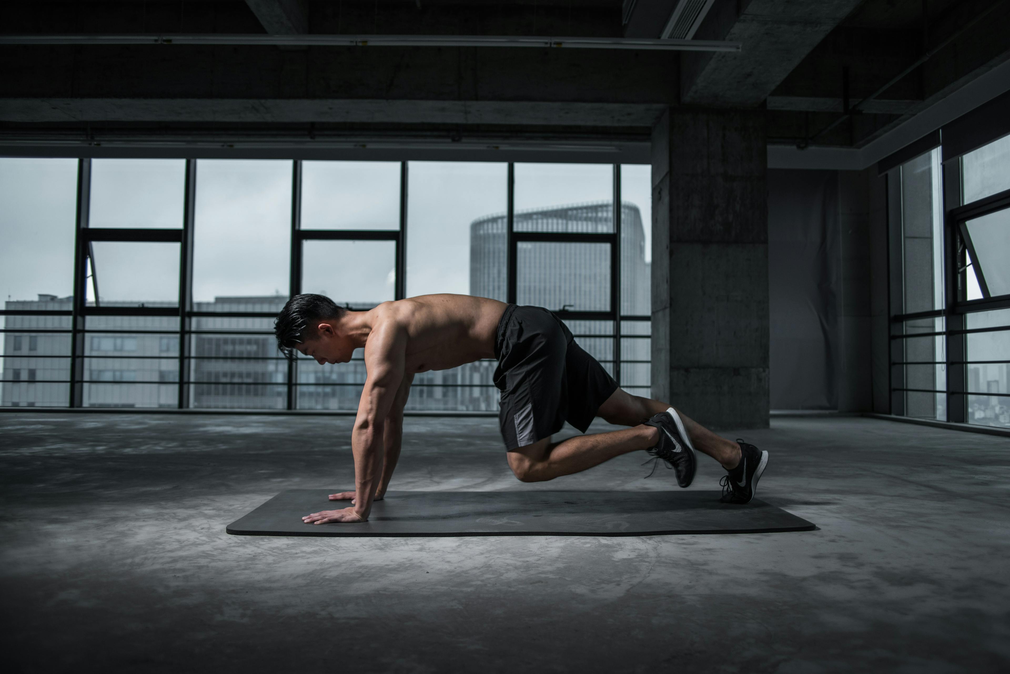 Man working out